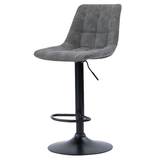 Bar Stool 2PK Grey Black
